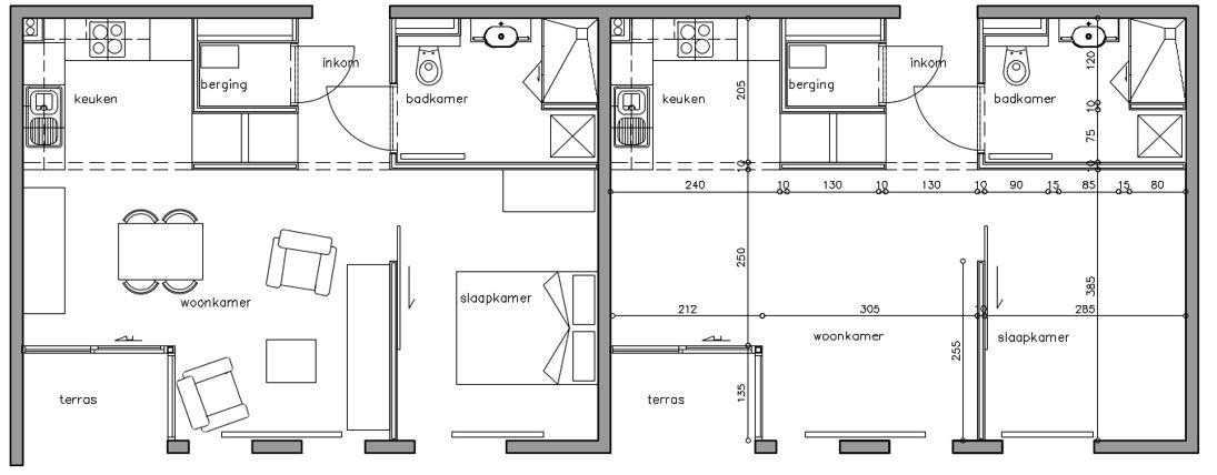 Plattegrond Duinroos